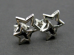 T/W STAR - 두개별 귀걸이